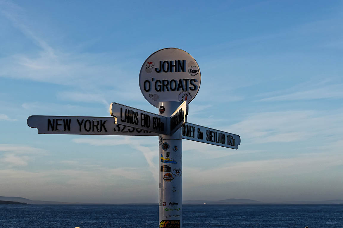 John O'Groats Sign
