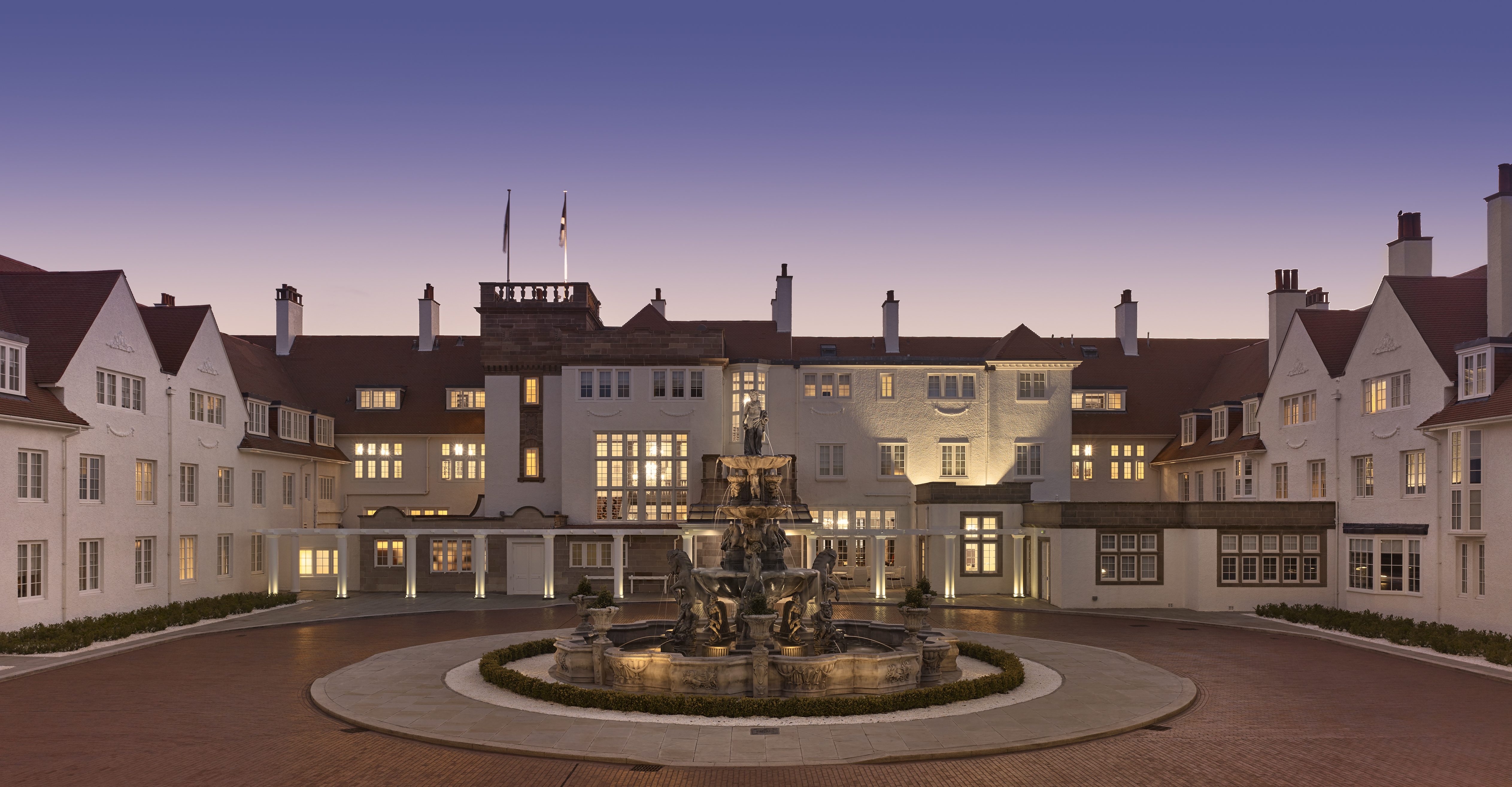 Turnberry Resort at dusk