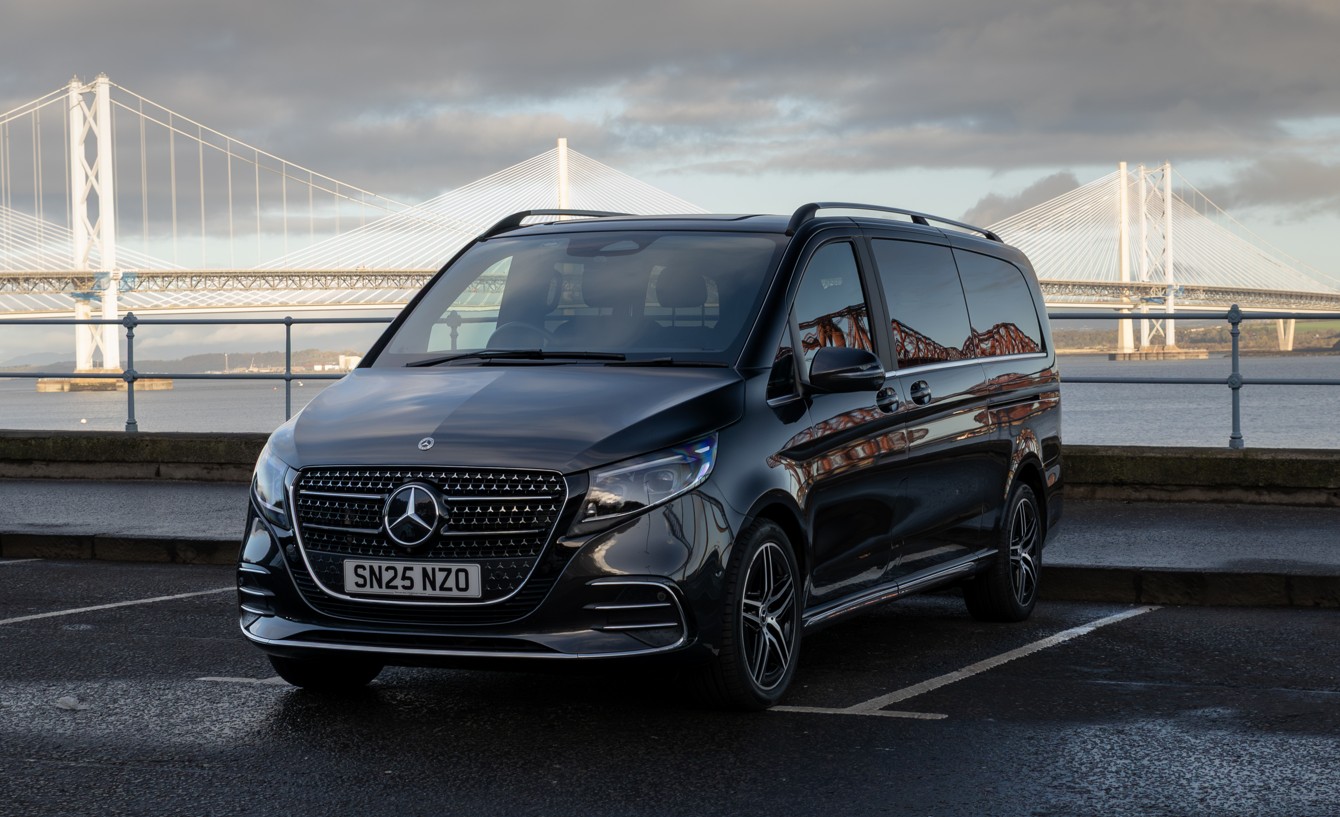 An image of a Mercedes V-class