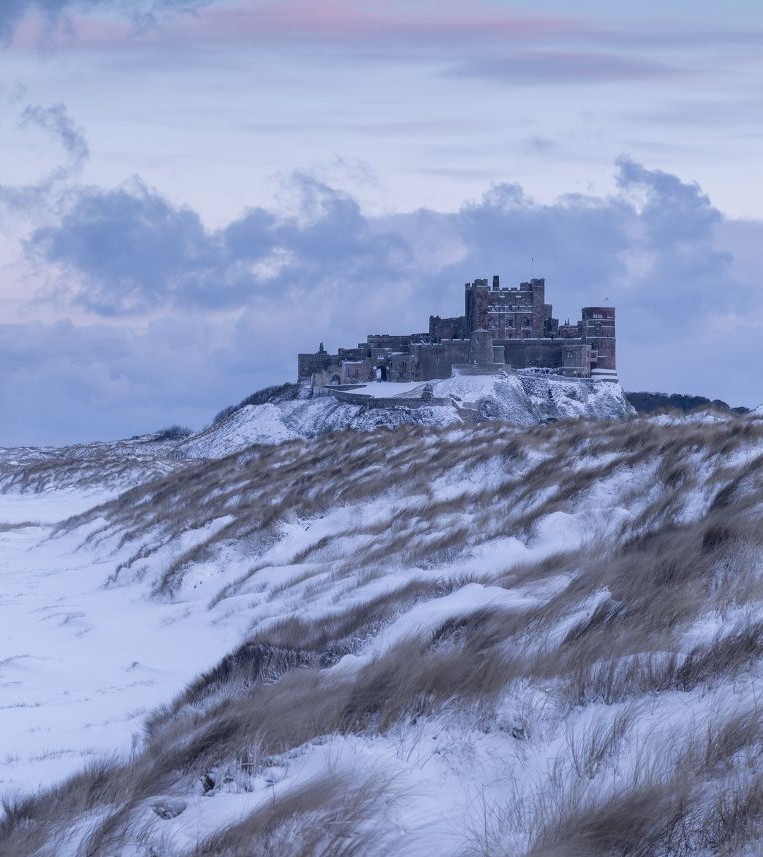 Bamburgh Castle, Northumberland & Alnwick Winter Adventure